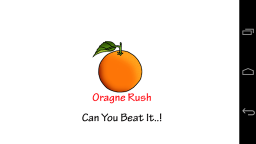 OrangeRush - Orange Ball Run