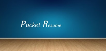 Pocket Resume / CV Builder Screenshot