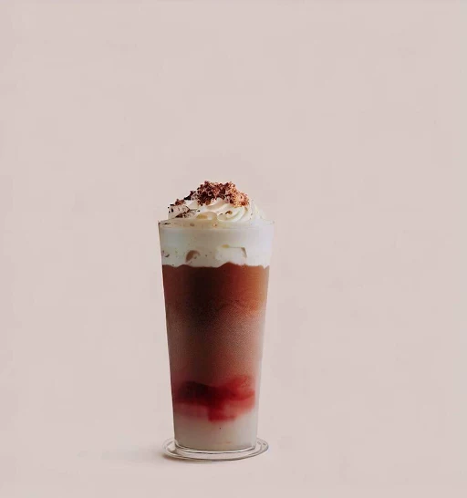 Red Velvet Frappe [450 Ml, 1 Mason Jar]