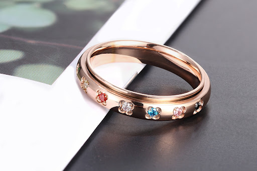 Title 3, Fashion Titanium Steel Rotatable Ring – a styli...