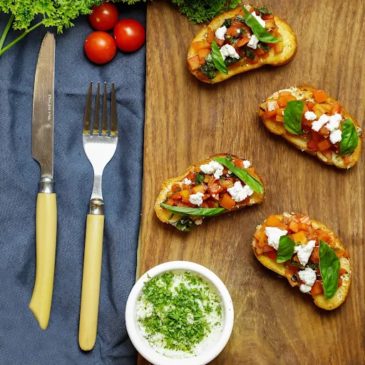 Tomato & Basil Bruchetta