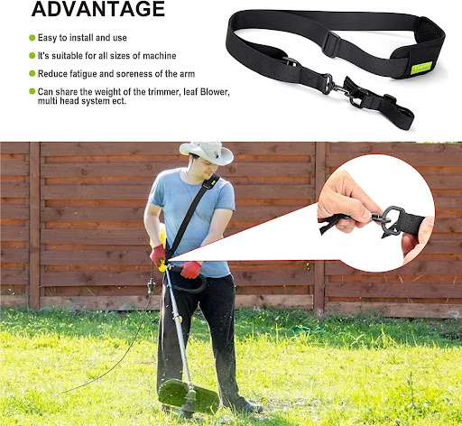 Title 7, Lawn Machine Side Hanging Black Strap Keep your...