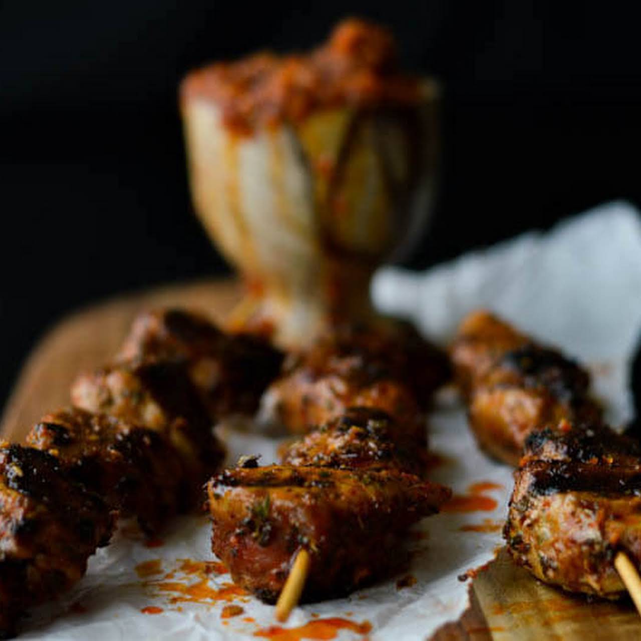 Spanish Pork Skewers