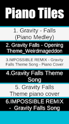 Gravity Fall Piano