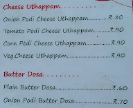 Dosa Man menu 3