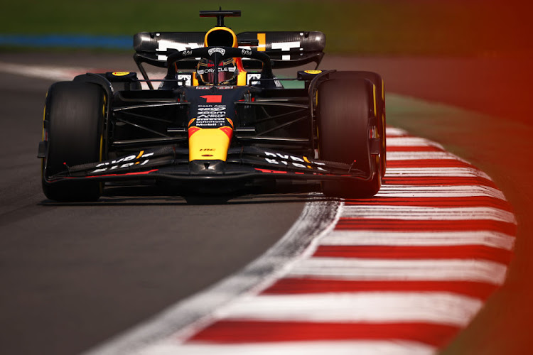 Verstappen, chasing a record 16th win of the season and his fifth in the last six editions of the race, lapped the Autodromo Hermanos Rodriguez with a best time of 1:19.718 seconds.