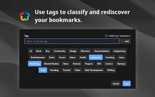 Bookmark Manager