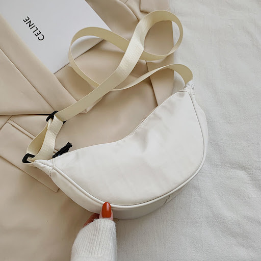Title 3, Womens Simple Nylon Shoulder Crossbody Bag. Li...