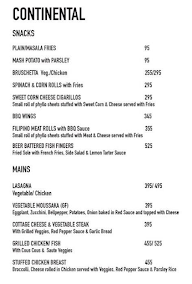 NABOBS Cafe and Pub menu 8