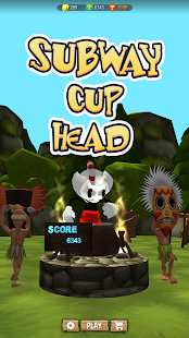 Subway Cup in head Adventure Jungle Run 2.3 APK + Мод (Бесконечные деньги / Без рекламы) за Android