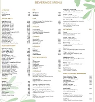 Kabana - Conrad Pune menu 1