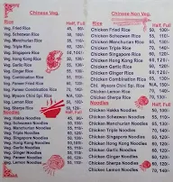 Mysore Chinese Corner menu 2