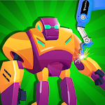 Cover Image of ダウンロード Toy Robot Factory: Futuristic Robot Builder Game 1.0.1 APK