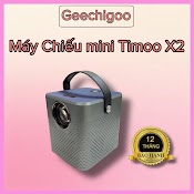 Máy Chiếu Mini Timoo X2 Full Hd Tích Hợp Android 9.0 Với Độ Sáng Cao 6000 Lumen