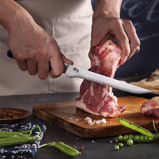 Title 12, Sanhe Steel Kitchen Knife, a versatile butcher ...