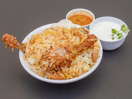 Hyderabadi Chicken Dum Biryani