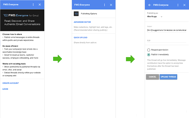 FWD:Everyone screenshot 1