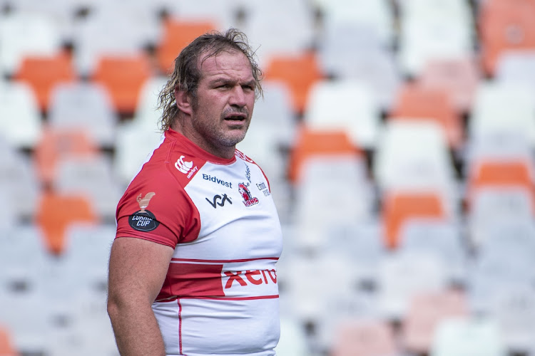 Lions prop Jannie du Plessis is unlikely to play against Cardiff at Ellis Park on Sunday.