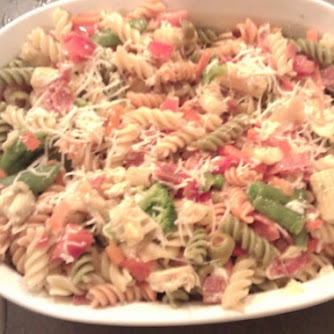 Salad Supreme Pasta Salad - Organized Island