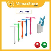 [Hỏa Tốc - Hcm] Quạt Cổng Usb Mini 2 Cánh Rời Siêu Mát | Mimax Store