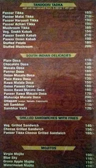 Guru Nanak Sweets menu 2