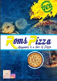 Roms Pizza menu 1