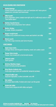 Kabab Hut - Le Meridien menu 2