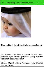 Nama Nama Bayi Laki Laki Islam Modern Dan Artinya Lengkap لم يسبق