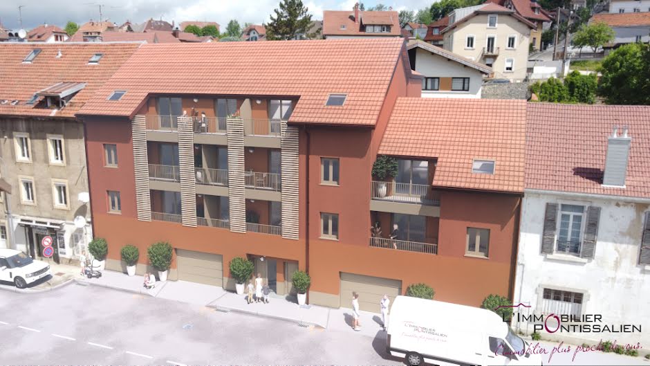 Vente appartement 2 pièces 54.93 m² à Pontarlier (25300), 165 000 €