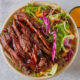 Steak Teriyaki Glaze Rice Bowl