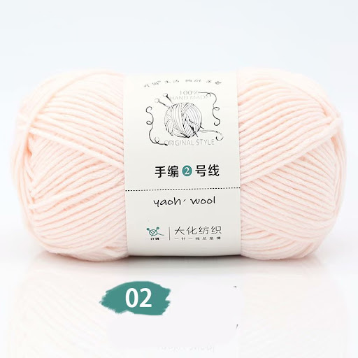Title 12, Medium Thick Hand-knitted Wool Yarn Scarf Hat C...