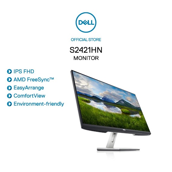 Màn Hình Dell S2421Hn 23.8" Fhd Ips 75Hz 4Ms Amd Freesync Hdmi - Hàng Chính Hãng