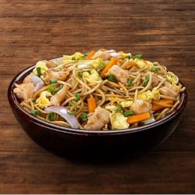 Chicken Hakka Noodles Bowl