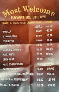 Rawat Ice Cream menu 7