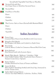 Falcon Greens - Prestige Golfshire menu 6