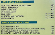 Kovai Kwality menu 6