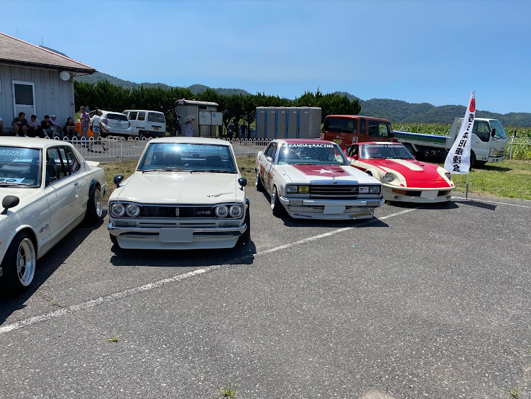スカイラインの廣島鈴蘭レーシングチャリティーイベント・いいね＆フォロー＆コメントありがとうございます・ジュンちゃんのハコスカ仕様・エクリプススパイダーに関するカスタム事例の投稿画像5枚目