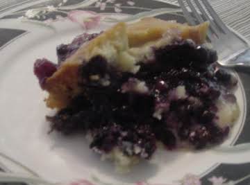 Fantastic Blueberry Cobbler