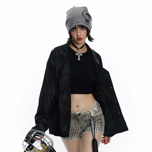 Title 13, Night Shadow Pattern Jacket for Men and Women. ...