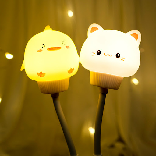 Title 4, USB Cartoon Night Light for Bedroom Bedside wit...