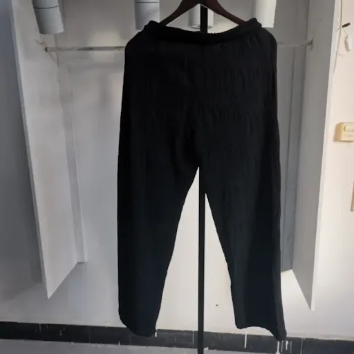Title 3, Mens Loose Drape Ice Silk Wide Leg Casual Pant...