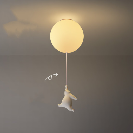 Title 9, Cartoon childrens room ceiling lamp for aisle,...