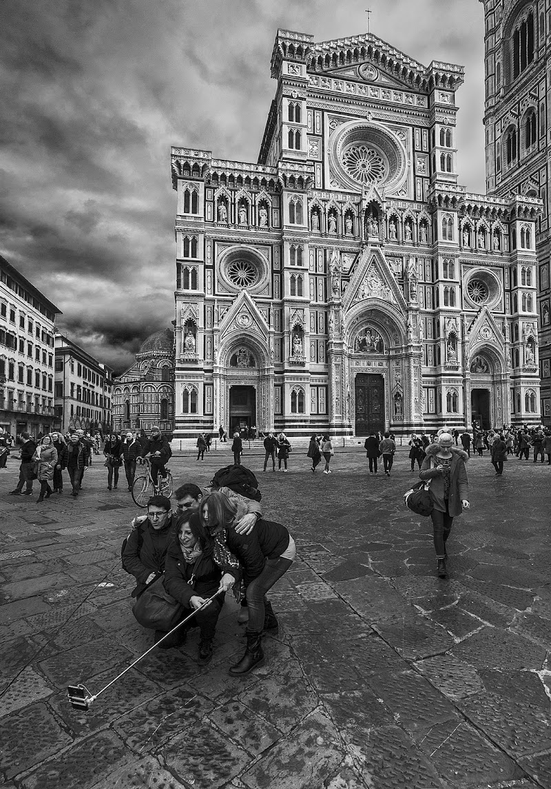 Selfie a Firenze di Livius