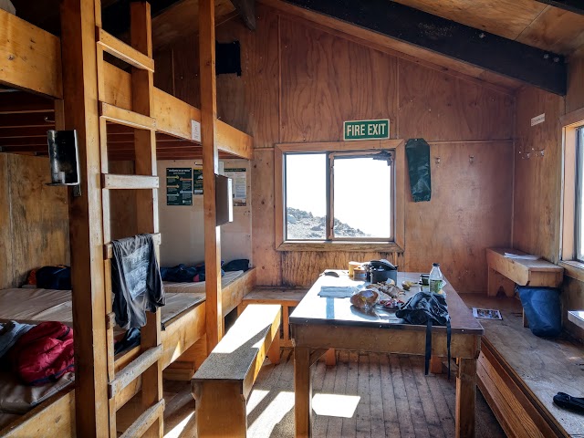 Syme Hut interior