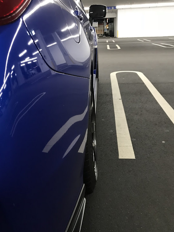 WRX STIのホイール交換・ボルクレーシンクTE３７サーガ・フジコーポレーションに関するカスタム事例の投稿画像3枚目