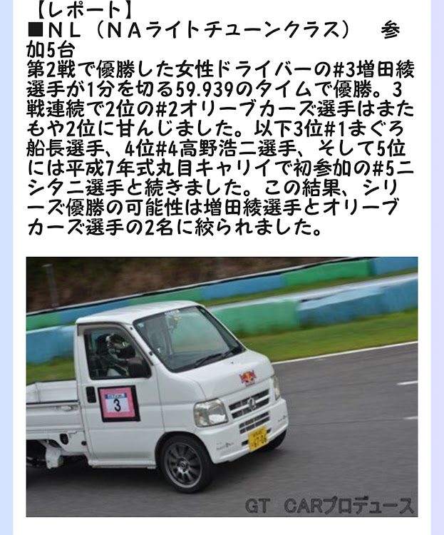 ますだあや♪さんが投稿した借り物レーシング・女性整備士・軽トラワールドシリーズ・HA6・アクティに関するカスタム事例の投稿画像6枚目