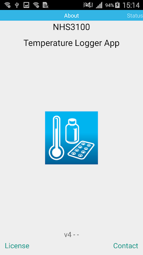 NHS3100 Temperature Logger App