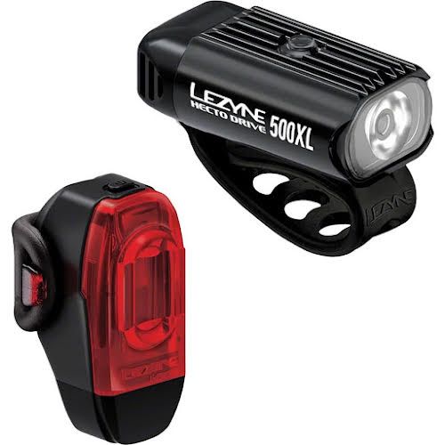 Lezyne Hecto Drive 500Xl / KTV Drive  Headlight and Taillight Set