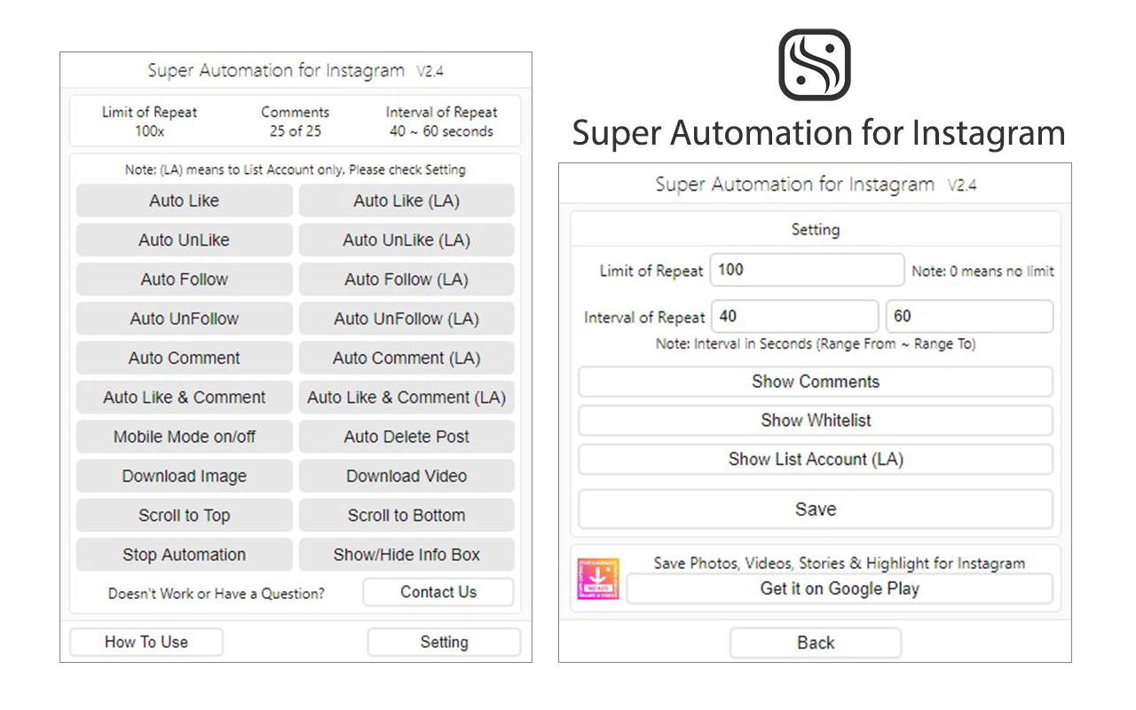 Super Automation for Instagram Preview image 3