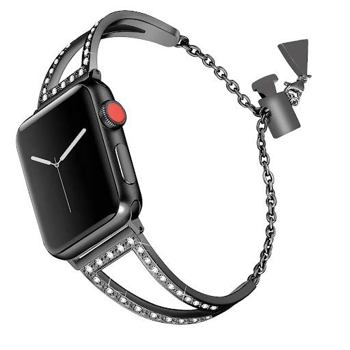 Title 3, Diamond watch strap compatible, offering a perf...